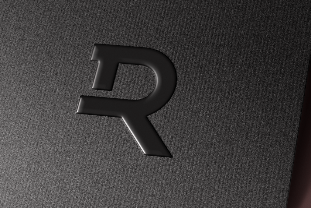 Primer plano del logo de Deco Reg, identidad de marca creada por Wittierra Design en Barcelona.